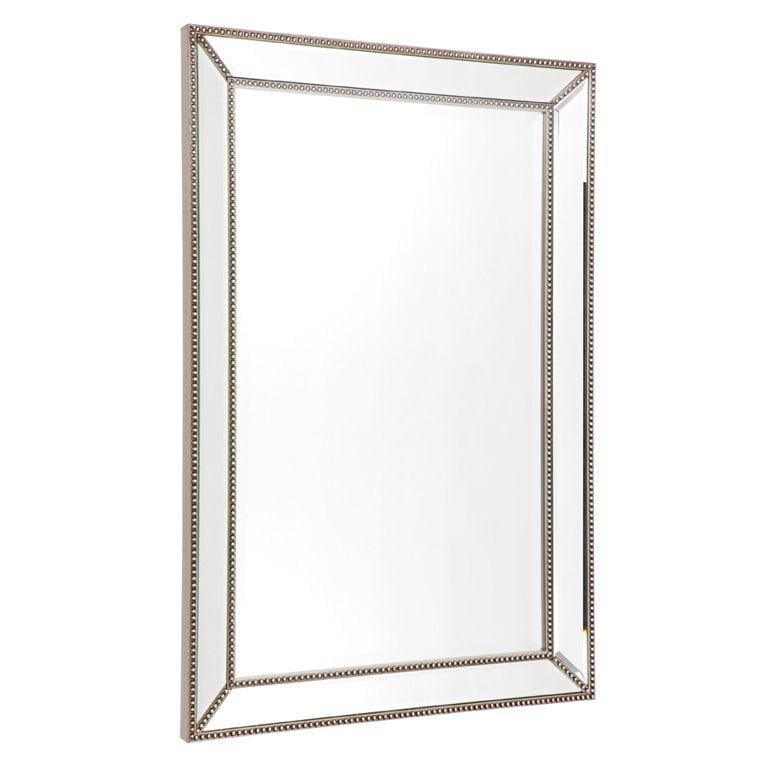 Cafe Lighting & Living Zeta Wall Mirror - Medium Antique Silver-Mirror-Cafe Lighting & Living-Prime Furniture