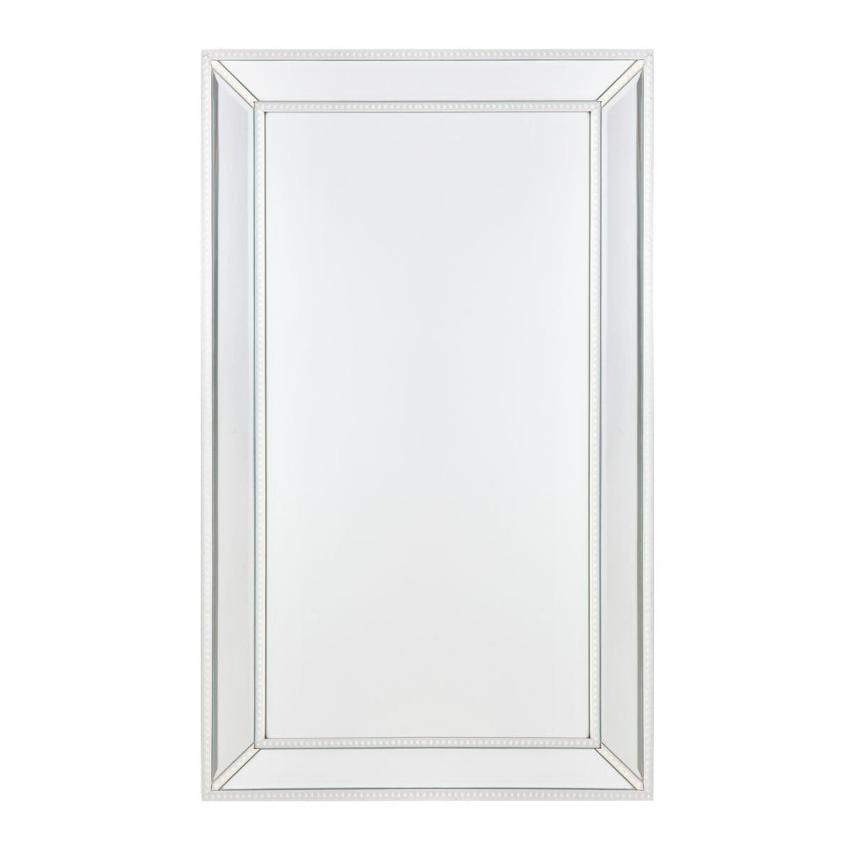 Cafe Lighting & Living Zeta Wall Mirror - Medium White-Mirror-Cafe Lighting & Living-Prime Furniture