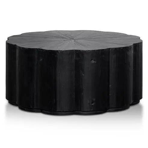 Calibre 100cm Round Coffee Table - Full Black CF6477-NI - Coffee TablesCF6477-NI 1