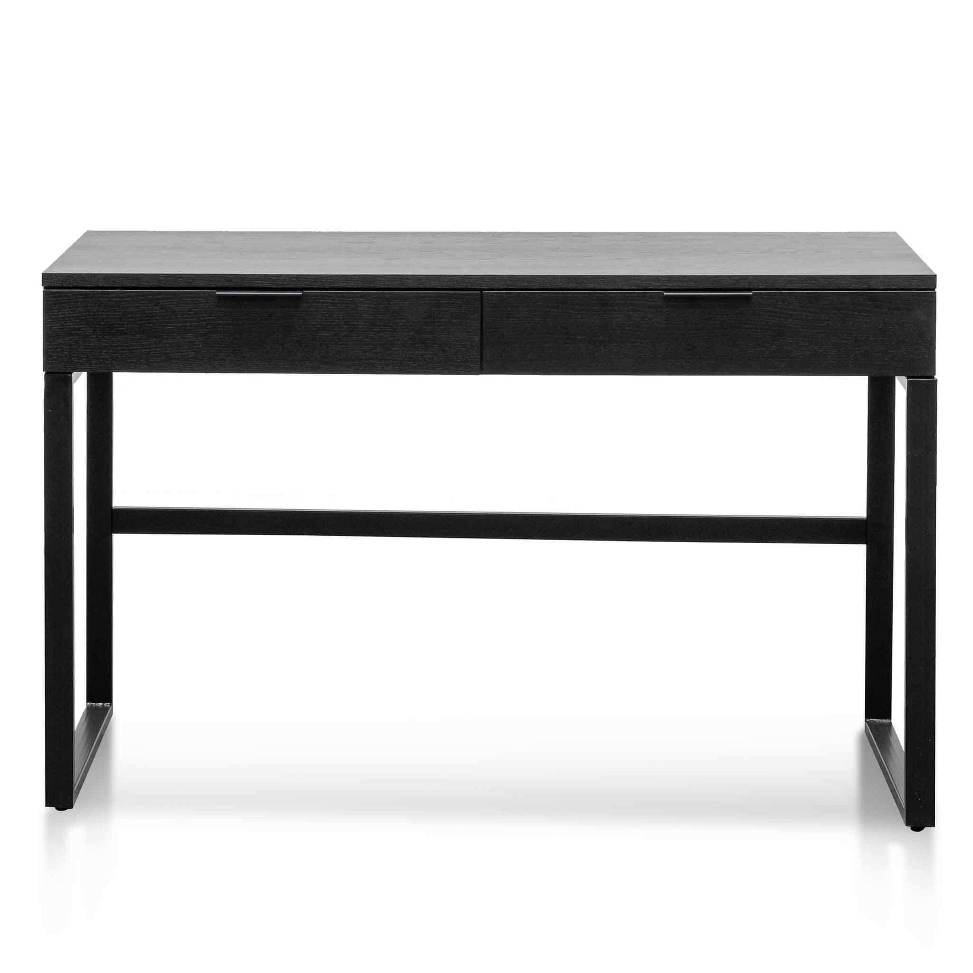Calibre 120cm Home Office Desk - Black-Office Desks-Calibre-Prime Furniture