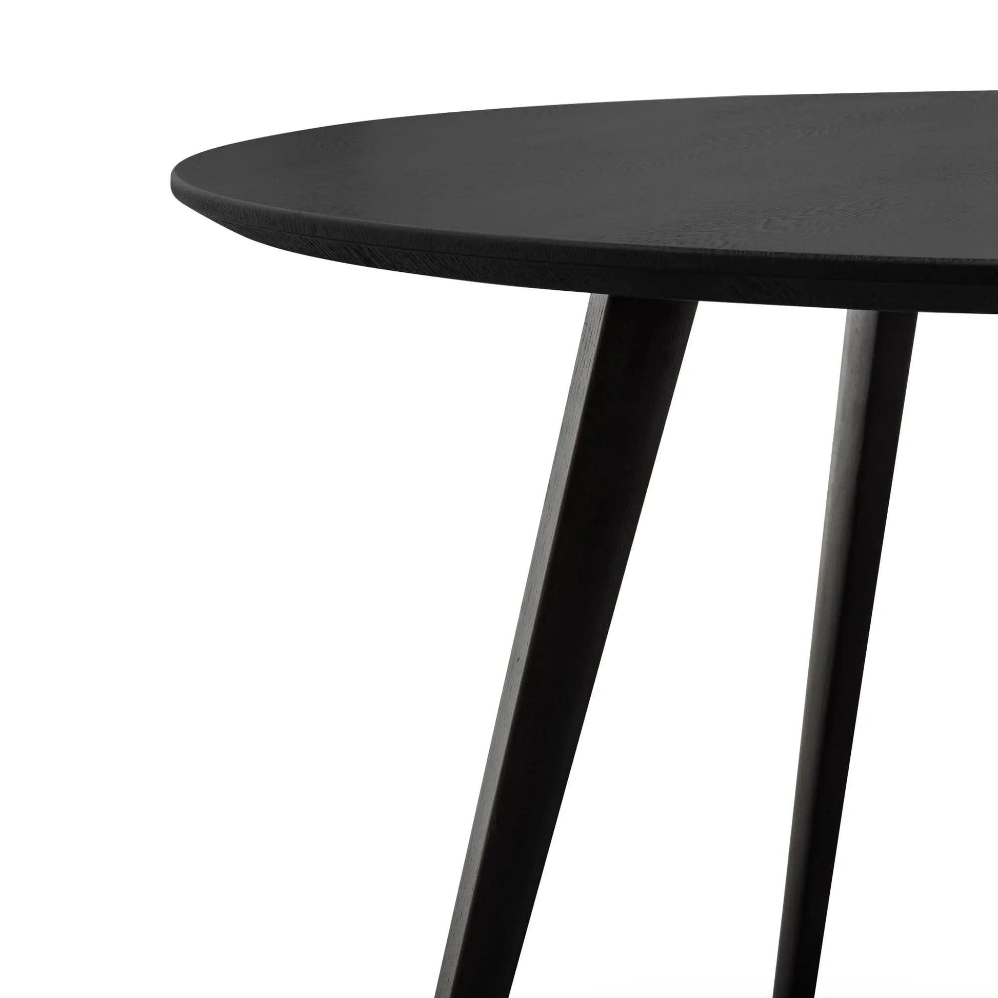 Calibre 1.2m Veneer Wooden Dining Table - Full Black DT6127-SD - Dining TablesDT6127-SD 5