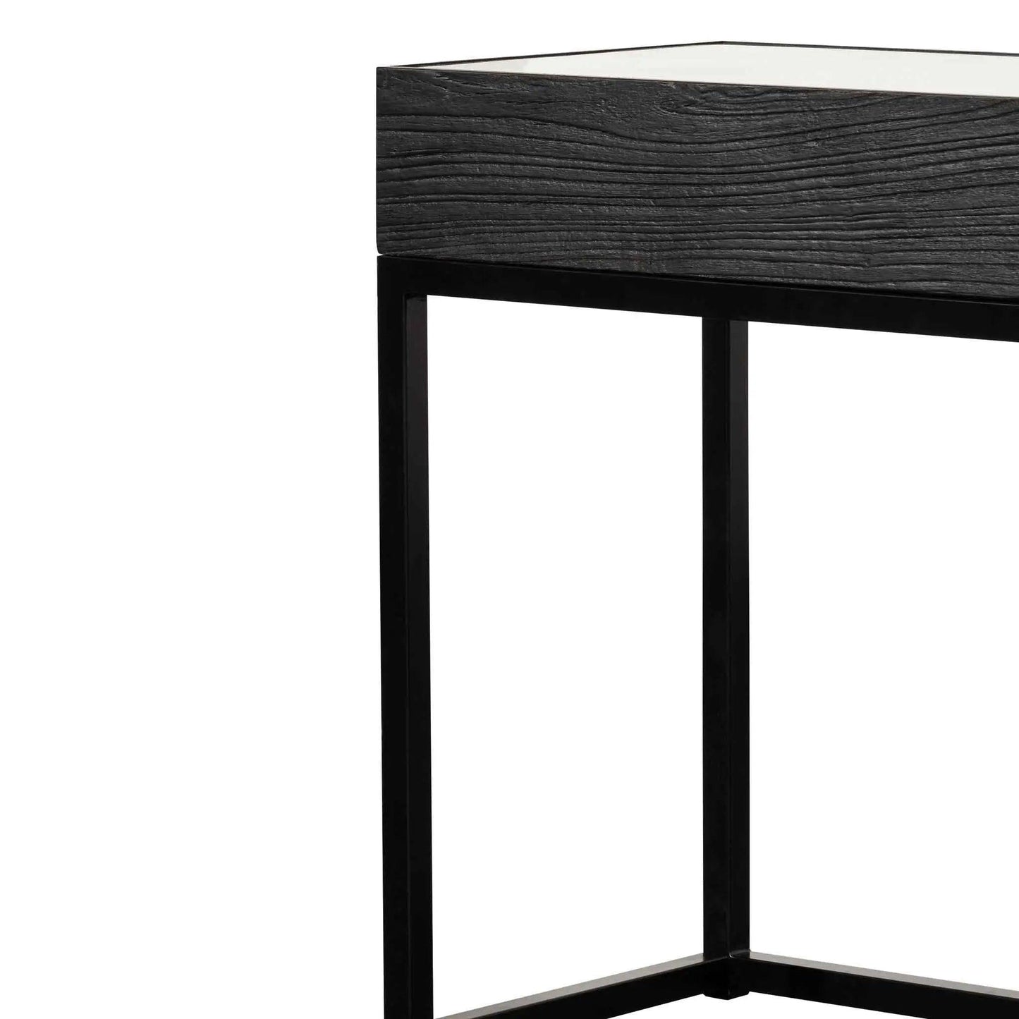 Calibre 1.39m Reclaimed Console Table - Full Black DT6307-NI - Console TablesDT6307-NI 3
