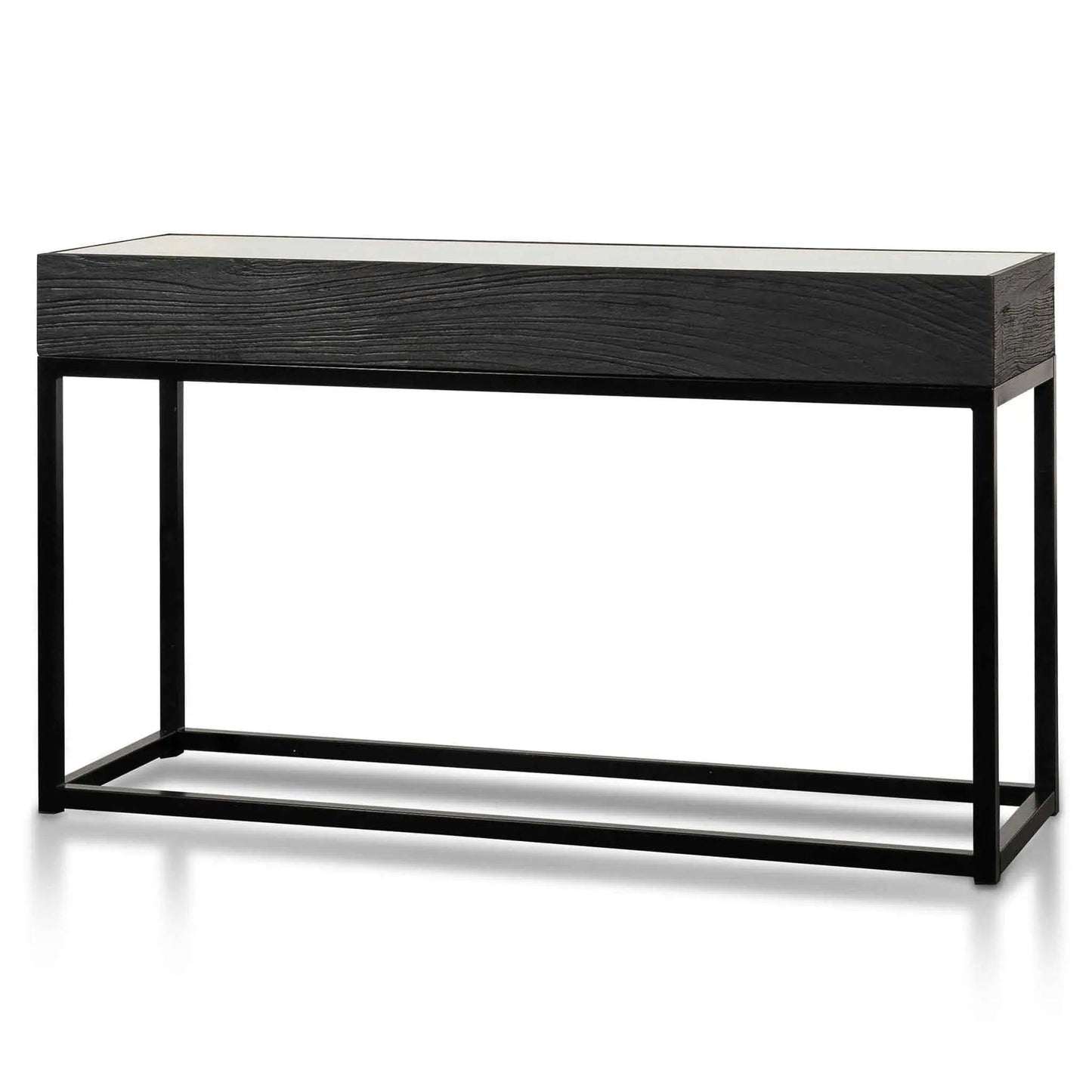 Calibre 1.39m Reclaimed Console Table - Full Black DT6307-NI - Console TablesDT6307-NI 2