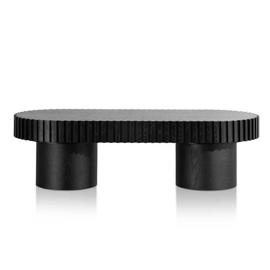 Calibre 1.4m Wooden Coffee Table - Black CF6424-CN-Coffee Tables-Calibre-Prime Furniture