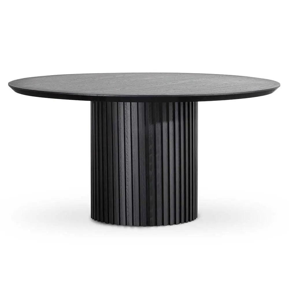 Calibre 1.5m Wooden Round Dining Table - Black DT6420-CN - Dining TablesDT6420-CN 1