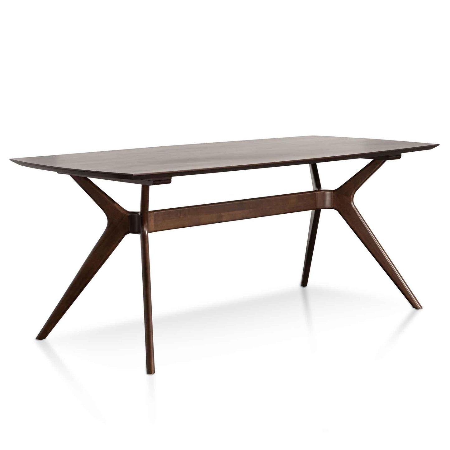 Calibre 1.85m Dining Table - Walnut DT6497-VN-Dining Tables-Calibre-Prime Furniture