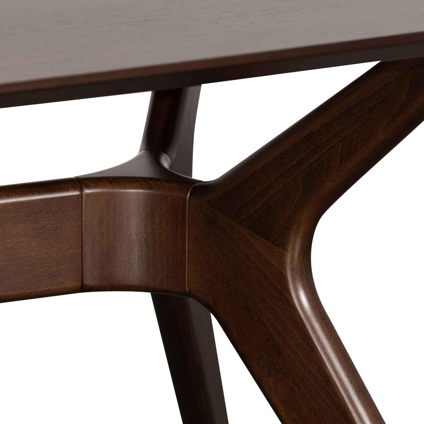 Calibre 1.85m Dining Table - Walnut DT6497-VN-Dining Tables-Calibre-Prime Furniture