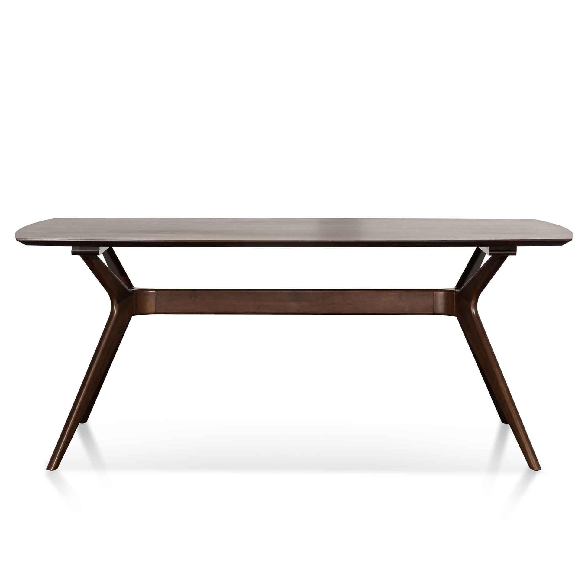 Calibre 1.85m Dining Table - Walnut DT6497-VN-Dining Tables-Calibre-Prime Furniture