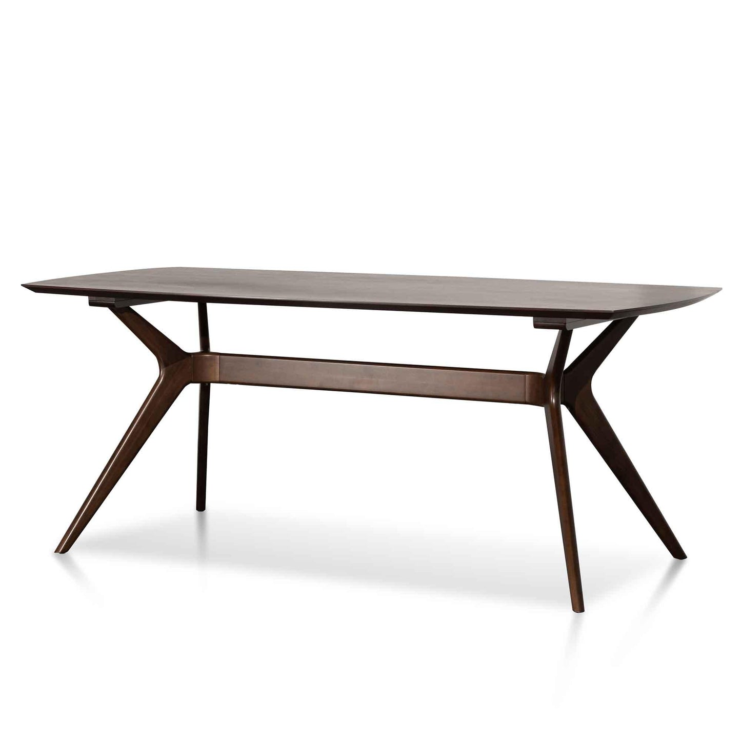 Calibre 1.85m Dining Table - Walnut DT6497-VN-Dining Tables-Calibre-Prime Furniture