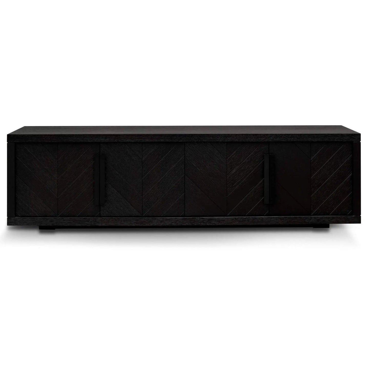 Calibre 1.8m Entertainment TV Unit - Textured Espresso Black - Entertainment UnitsTV2911-VA 3