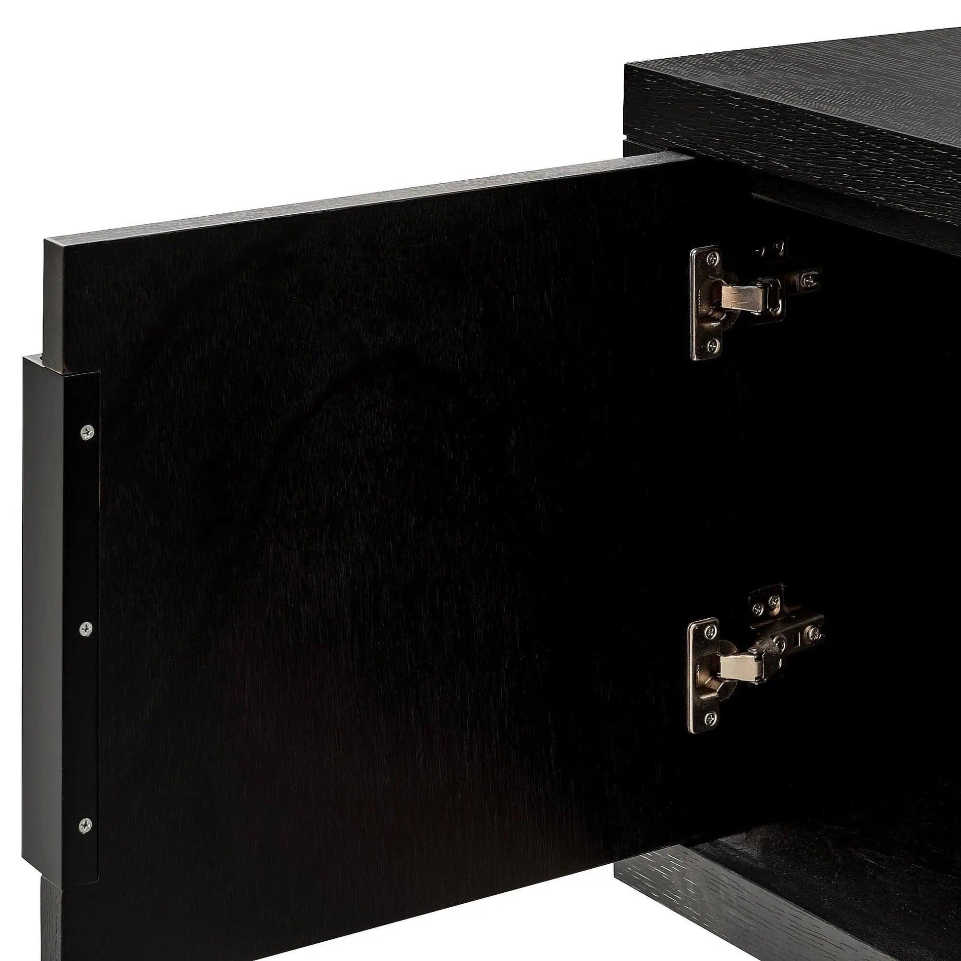 Calibre 1.8m Entertainment TV Unit - Textured Espresso Black - Entertainment UnitsTV2911-VA 2