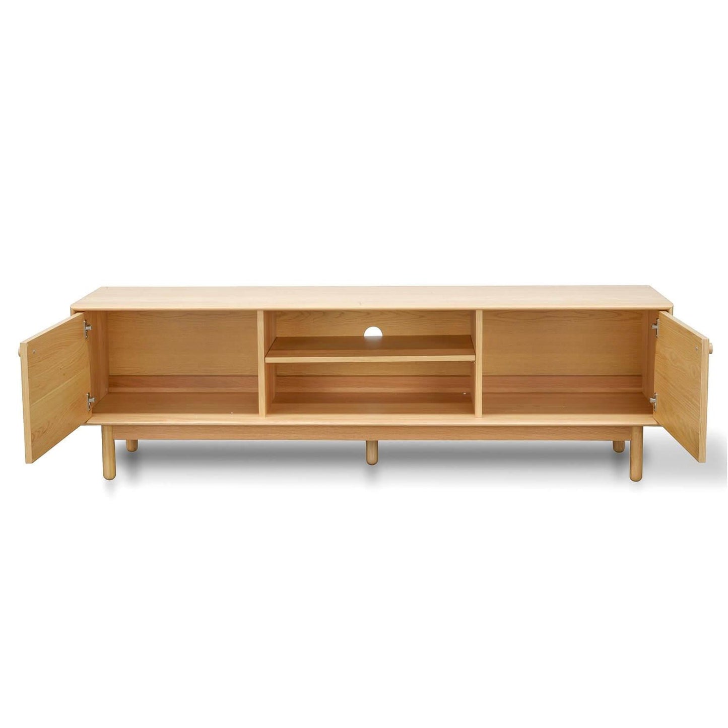 Calibre 1.8m TV Entertainment Unit - Natural TV883-VN-Entertainment Units-Calibre-Prime Furniture