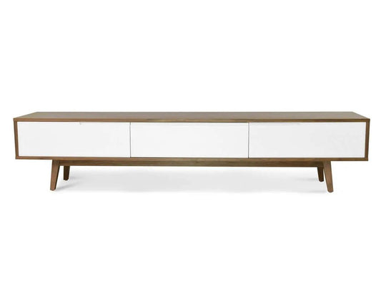 Calibre 2.1m Scandinavian Lowline TV Entertainment Unit - Walnut TV862-DW - Entertainment UnitsTV862-DW 1