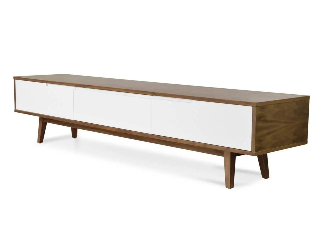 Calibre 2.1m Scandinavian Lowline TV Entertainment Unit - Walnut TV862-DW - Entertainment UnitsTV862-DW 3