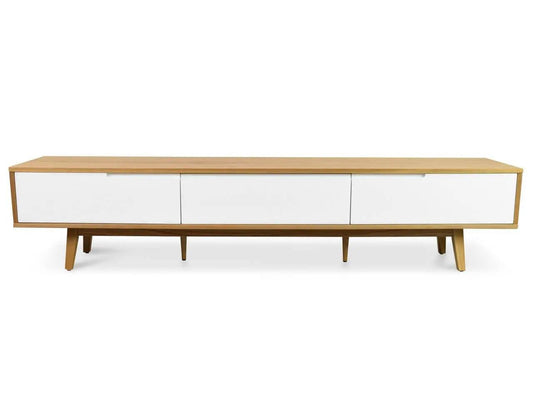 Calibre 2.1m Scandinavian TV Unit - Lowline - Natural TV861-DW - Entertainment UnitsTV861-DW 1