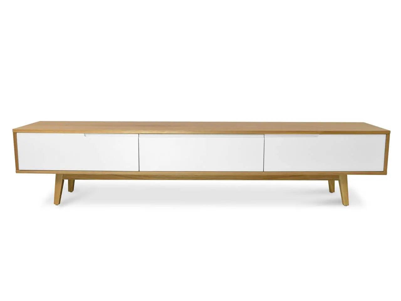 Calibre 2.1m Scandinavian TV Unit - Lowline - Natural TV861-DW - Entertainment UnitsTV861-DW 3