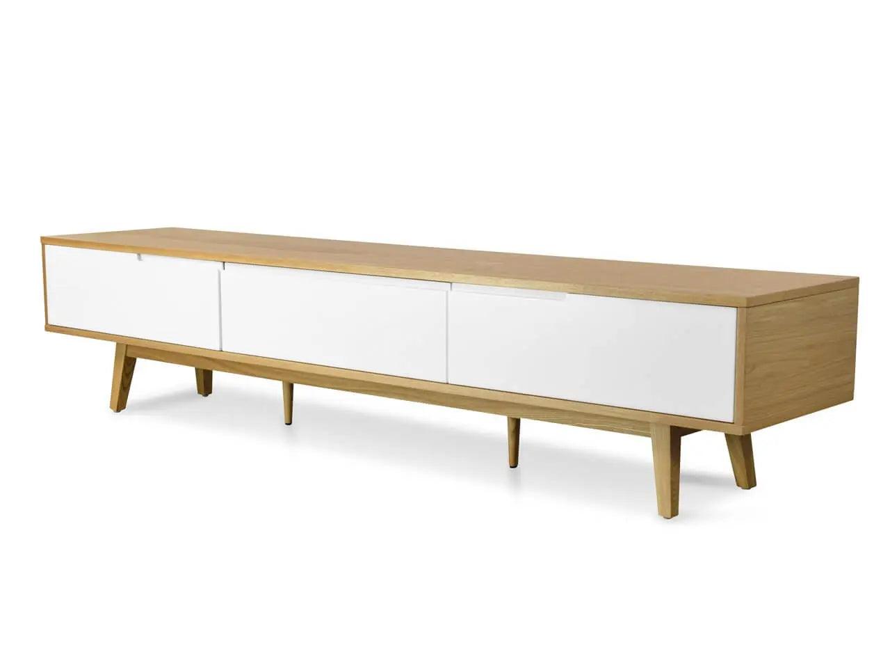 Calibre 2.1m Scandinavian TV Unit - Lowline - Natural TV861-DW - Entertainment UnitsTV861-DW 2