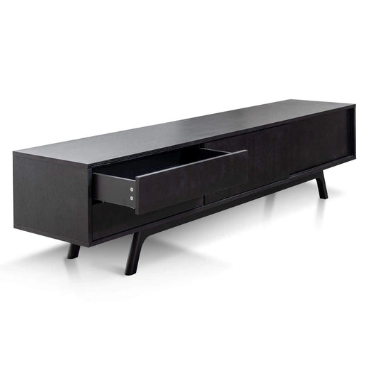 Calibre 2.1m TV Unit - Full Black TV6046-BB - Entertainment UnitsTV6046-BB 1