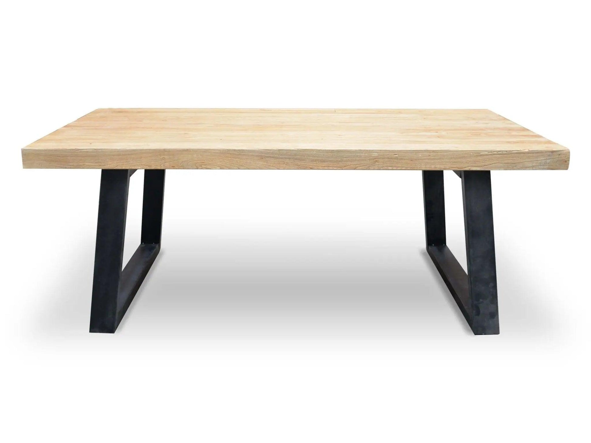 Calibre 2.4m Reclaimed Elm Wood Dining Table DT051 - Dining TablesDT051 5