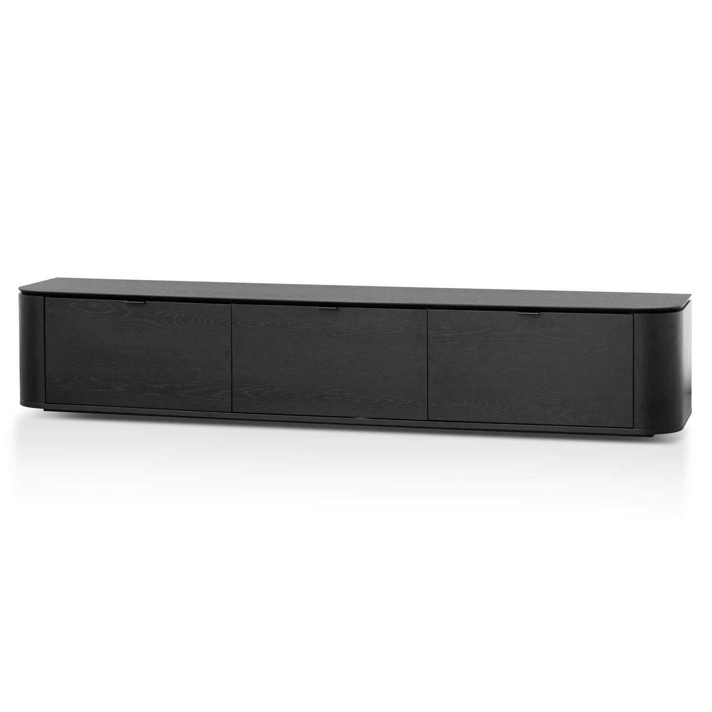 Calibre 2.4m TV Entertainment Unit - Black Oak TV6136-CN-Entertainment Units-Calibre-Prime Furniture