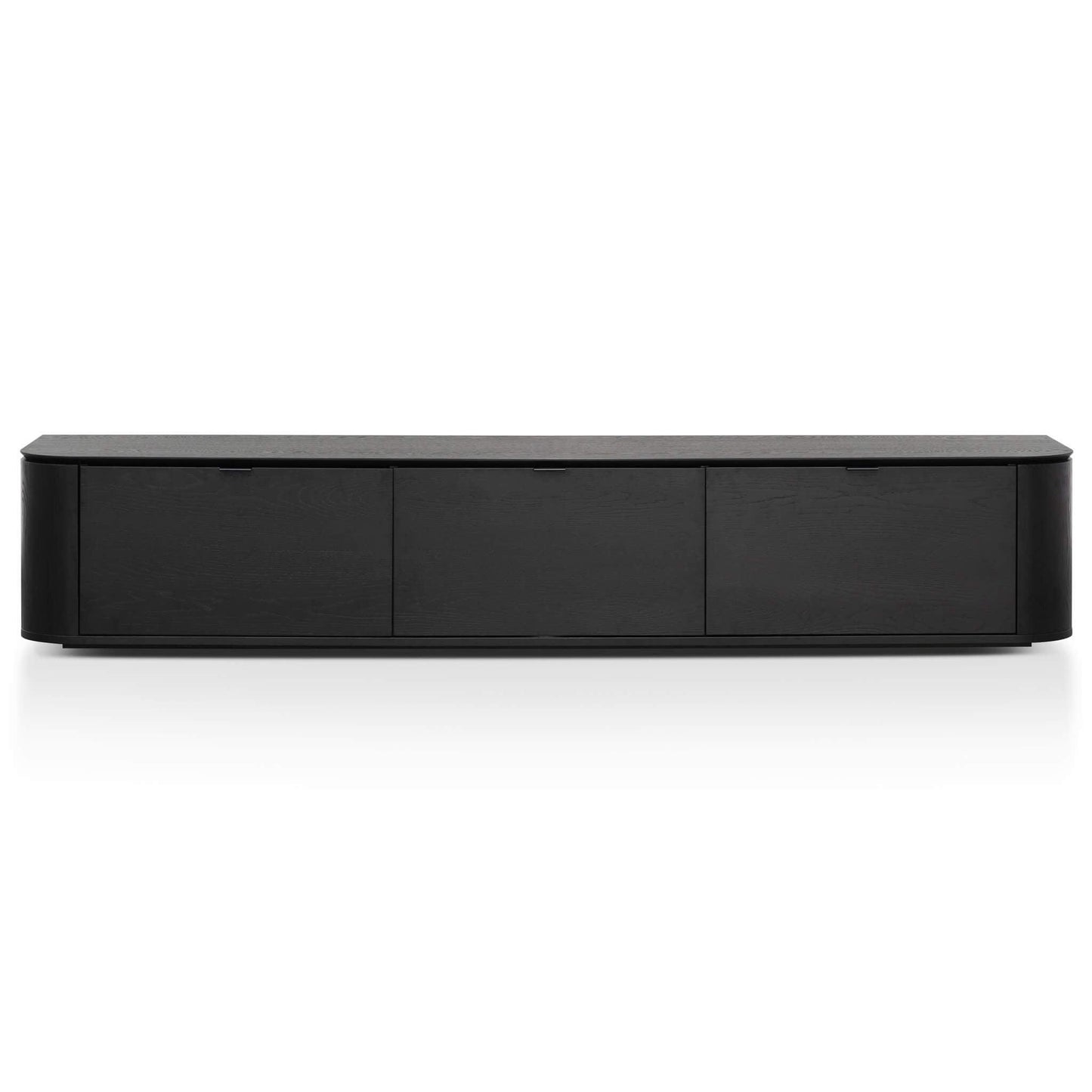 Calibre 2.4m TV Entertainment Unit - Black Oak TV6136-CN-Entertainment Units-Calibre-Prime Furniture