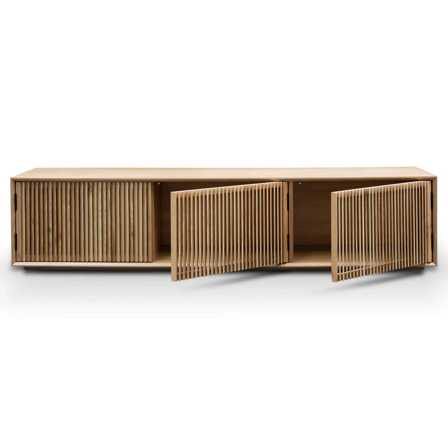 Calibre 2m Entertainment TV Unit - Natural Ash Veneer - Entertainment UnitsTV2725-DW 2