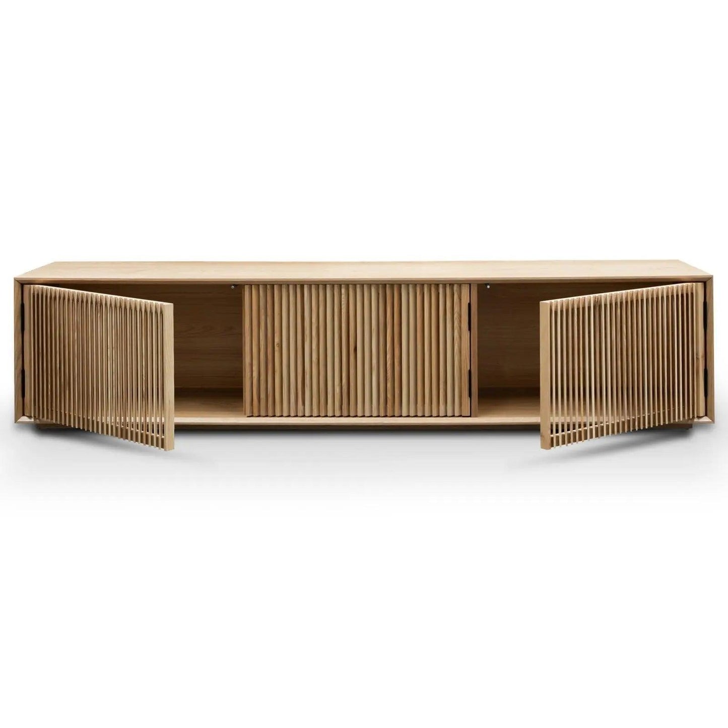 Calibre 2m Entertainment TV Unit - Natural Ash Veneer - Entertainment UnitsTV2725-DW 6