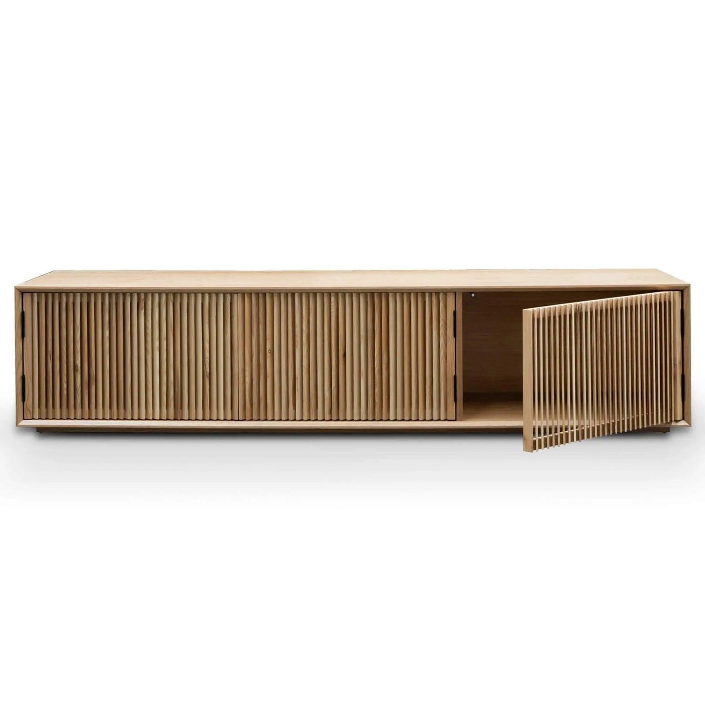 Calibre 2m Entertainment TV Unit - Natural Ash Veneer - Entertainment UnitsTV2725-DW 1