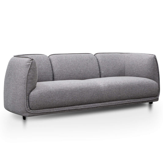 Calibre 3 Seater Fabric Sofa- Graphite Grey LC2875-KSO-Sofas-Calibre-Prime Furniture