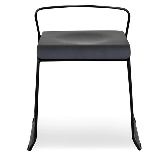 Calibre 45cm Wooden Seat Low Stool - Black BS2943-NH - StoolsBS2943-NH 1