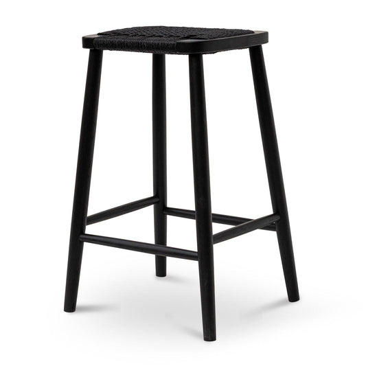 Calibre 65cm Bar Stool - Full Black - Bar stoolBS8016-OW 1