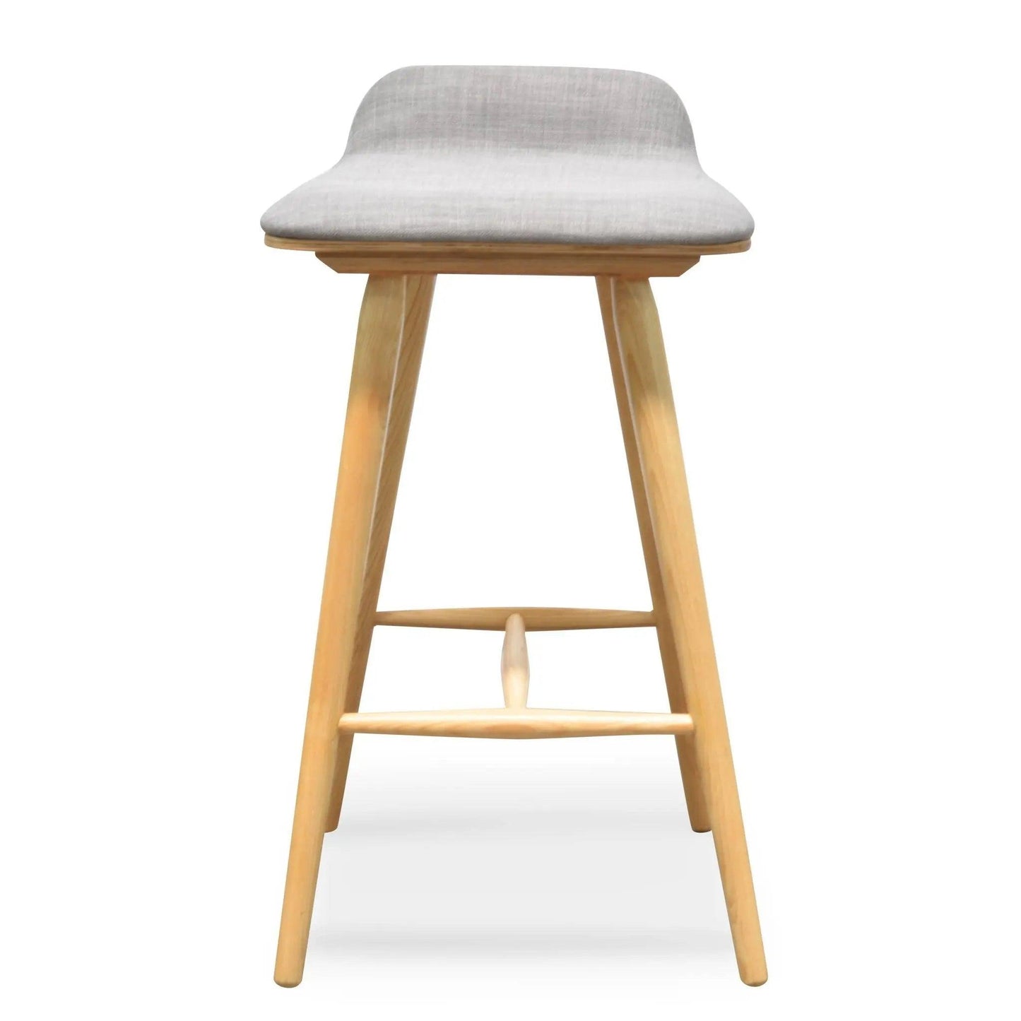 Calibre 65cm Bar Stool - Grey - Natural BS937-DR - StoolsBS937-DR 4