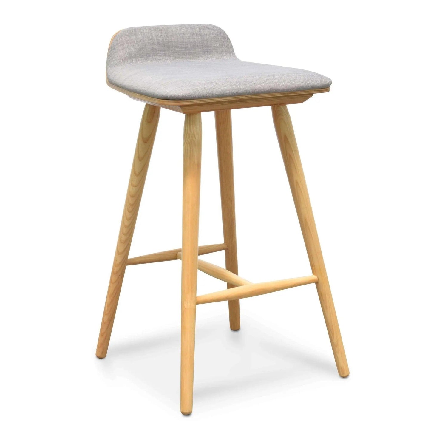 Calibre 65cm Bar Stool - Grey - Natural BS937-DR - StoolsBS937-DR 1