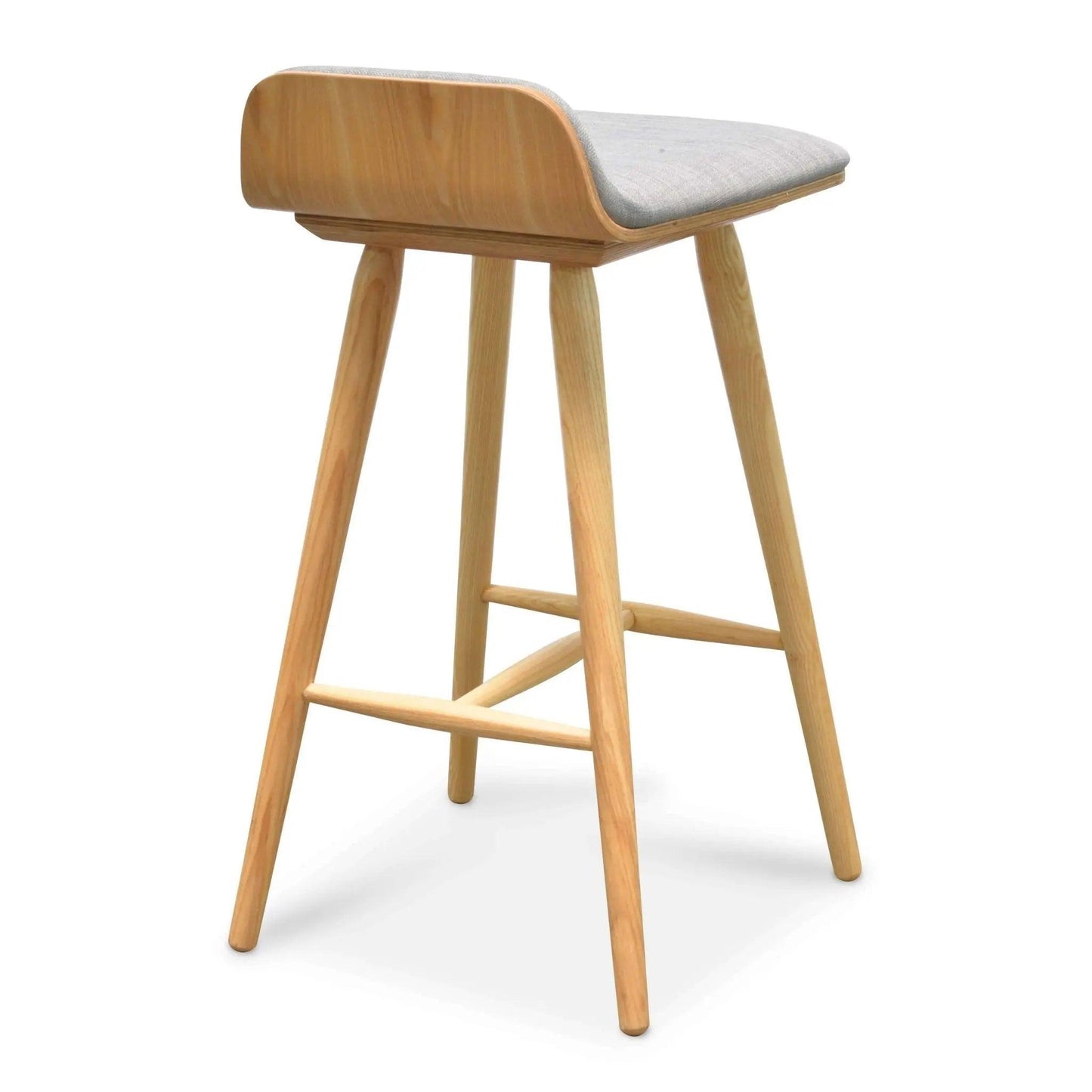 Calibre 65cm Bar Stool - Grey - Natural BS937-DR - StoolsBS937-DR 3