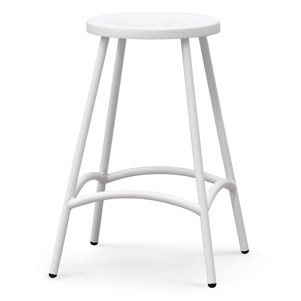 Calibre - 65cm Barstool - White - Bar stoolBS6881-NH 1