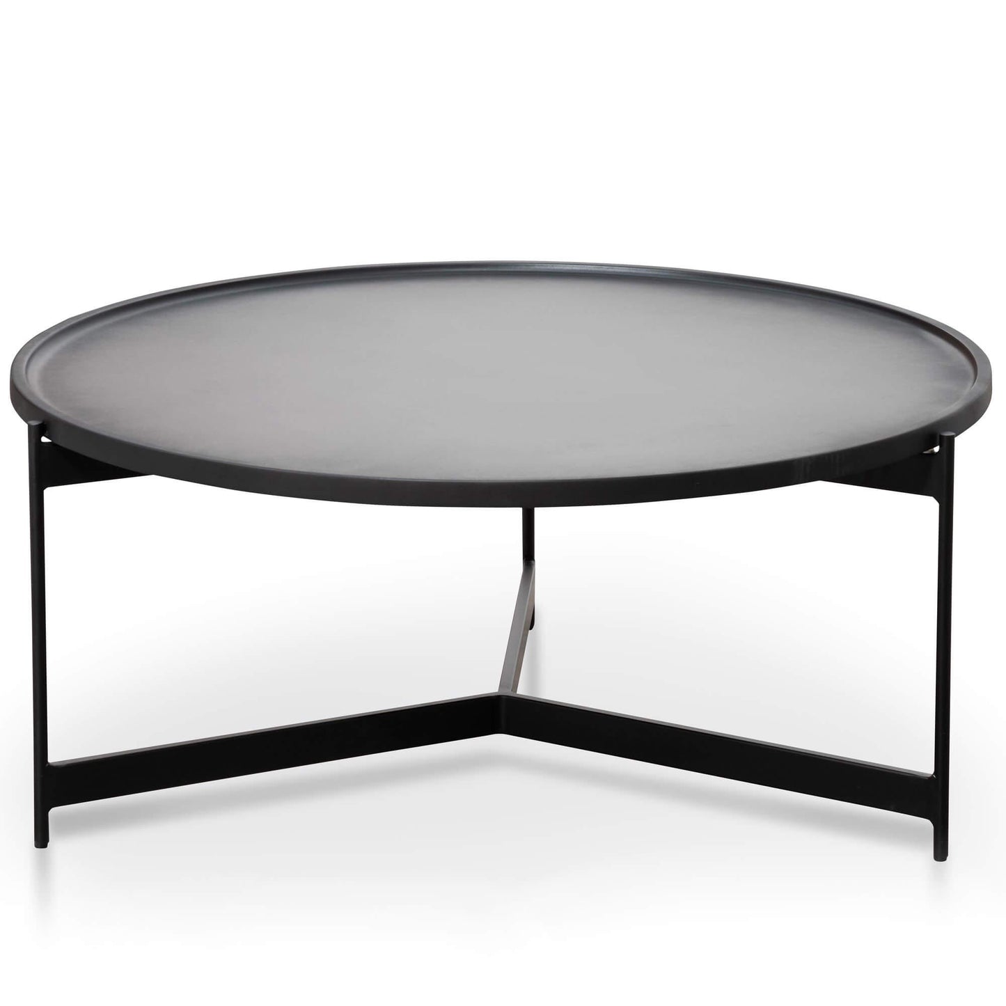 Calibre 90cm Coffee Table - Matte Black CF2564-SU-Coffee Tables-Calibre-Prime Furniture