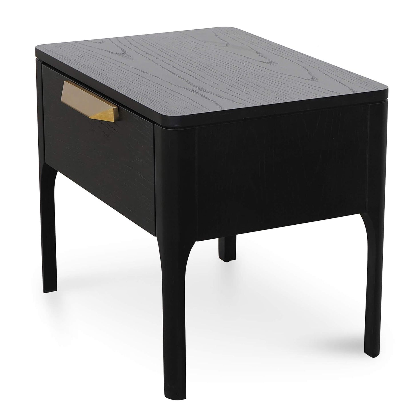 Calibre Bedside Table - Black Veneer ST2809-CN-Side Table-Calibre-Prime Furniture