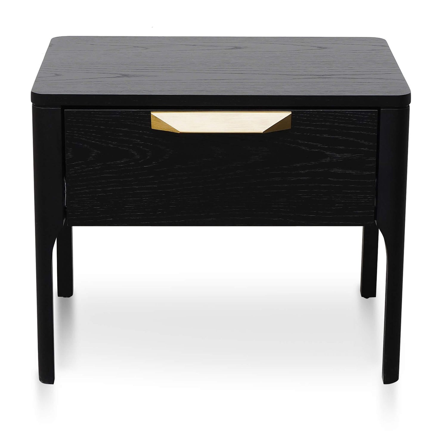 Calibre Bedside Table - Black Veneer ST2809-CN-Side Table-Calibre-Prime Furniture