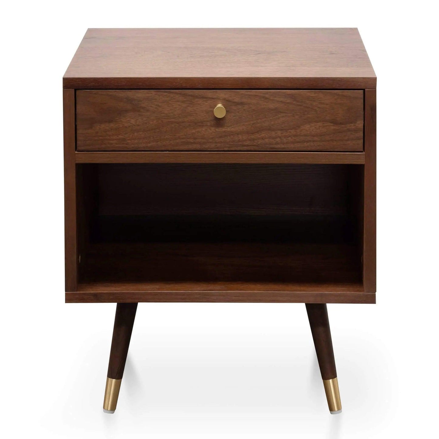 Calibre Bedside Table - Walnut ST2517-KD - Side TableST2517-KD 4