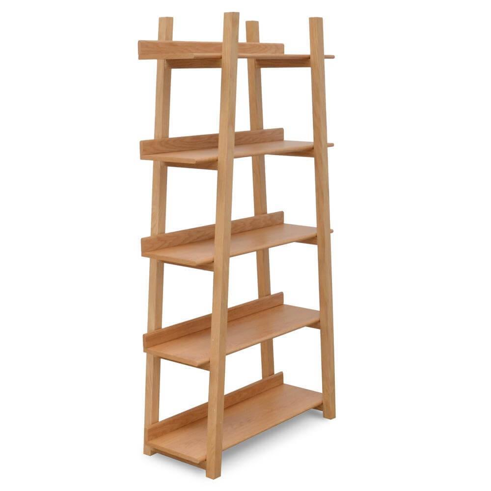 Calibre Bookshelf - Natural Oak DT2134-CN-Book Shelf-Calibre-Prime Furniture