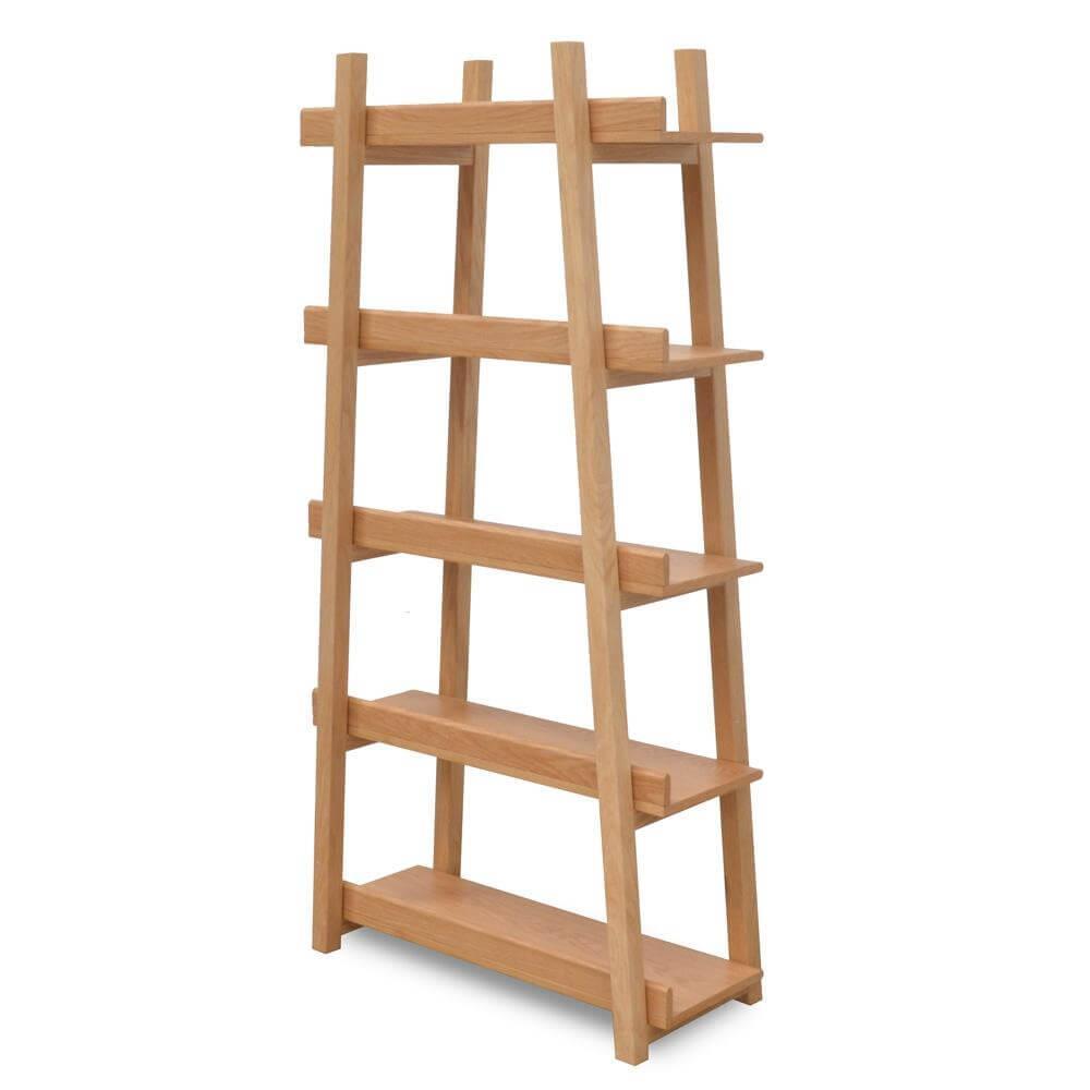 Calibre Bookshelf - Natural Oak DT2134-CN-Book Shelf-Calibre-Prime Furniture