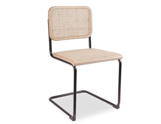 Calibre Chair - Black with Natural Cane - B1000300389356182008343 1