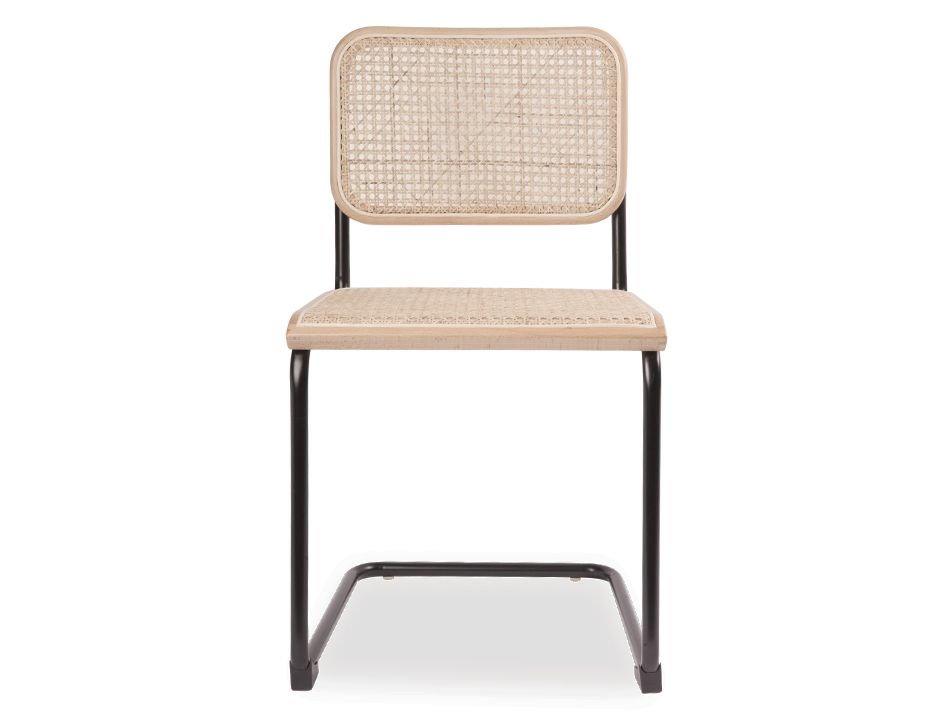 Calibre Chair - Black with Natural Cane - B1000300389356182008343 2