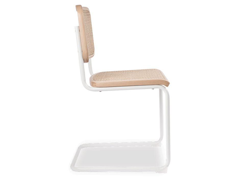 Calibre Chair - White with Natural Cane - B1000300399356182008350 4