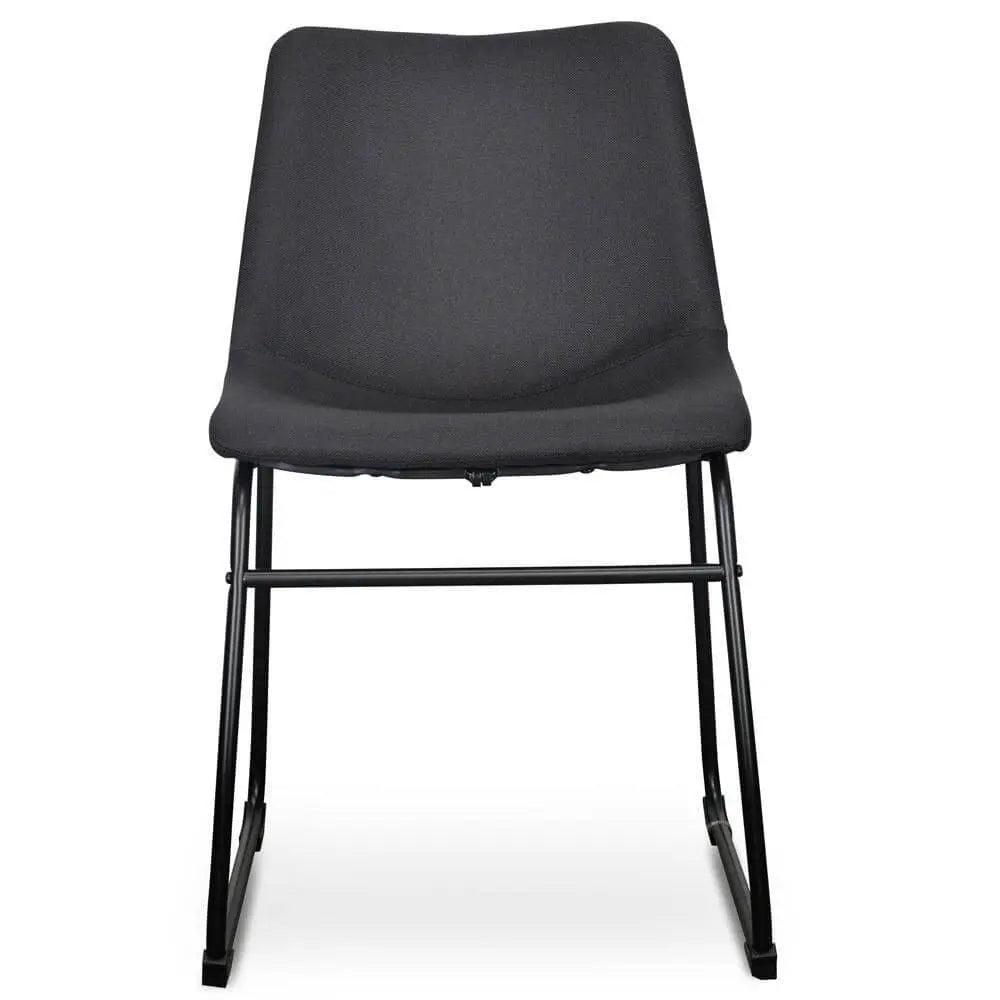 Calibre Dining Chair in Black (Set of 2) DC2009-SEx2 - Dining ChairsDC2009-SEx2 5