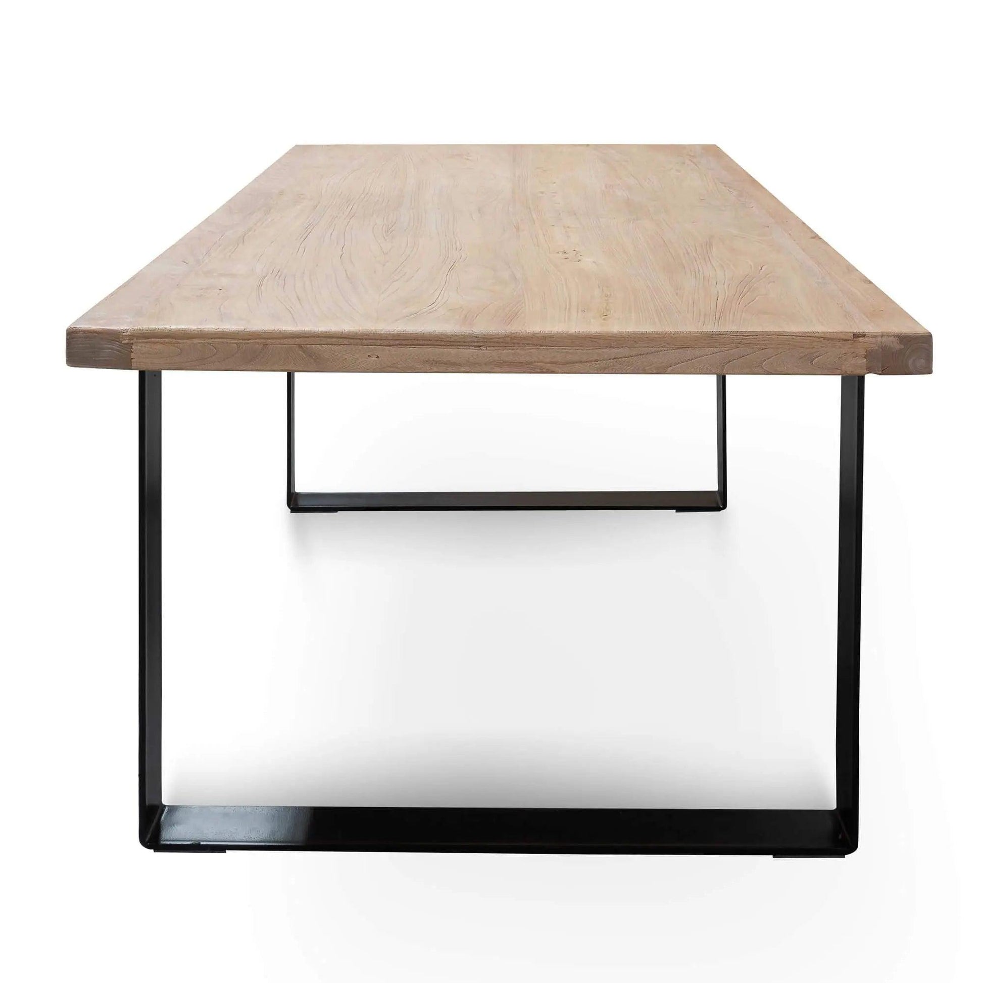 Calibre Dining Table 1.98m - Rustic Natural DT540 - Dining TablesDT540 3