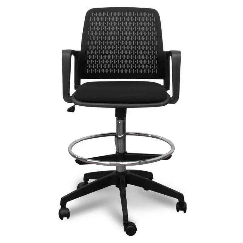 Calibre Drafting Office Chair - Black OC610-LF - Office/Gaming ChairsOC610-LF 3