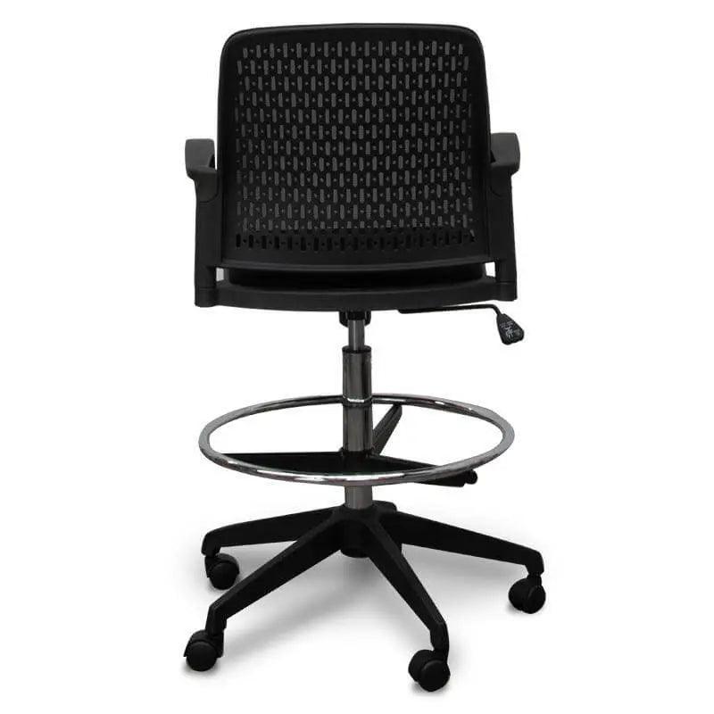 Calibre Drafting Office Chair - Black OC610-LF - Office/Gaming ChairsOC610-LF 2