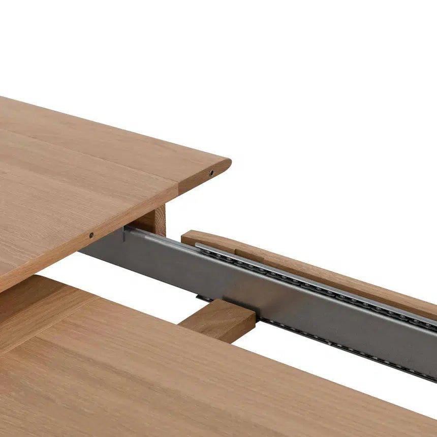 Calibre Extendable Dining Table - Natural DT6643-VN-Dining Table-Calibre-Prime Furniture