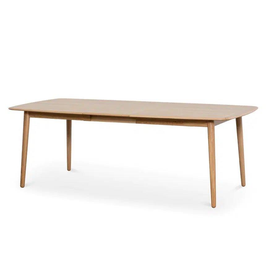 Calibre Extendable Dining Table - Natural DT6643-VN-Dining Table-Calibre-Prime Furniture